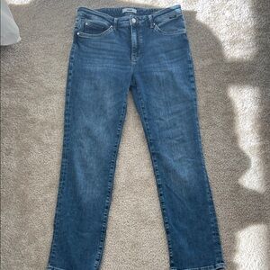 Mavi Dark Blue Straight Leg Women's Jeans